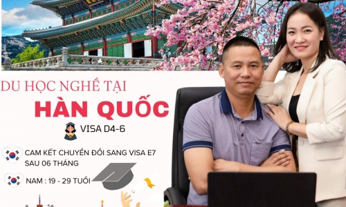 Tuyển dụng gấp du học nghề Visa D4-6